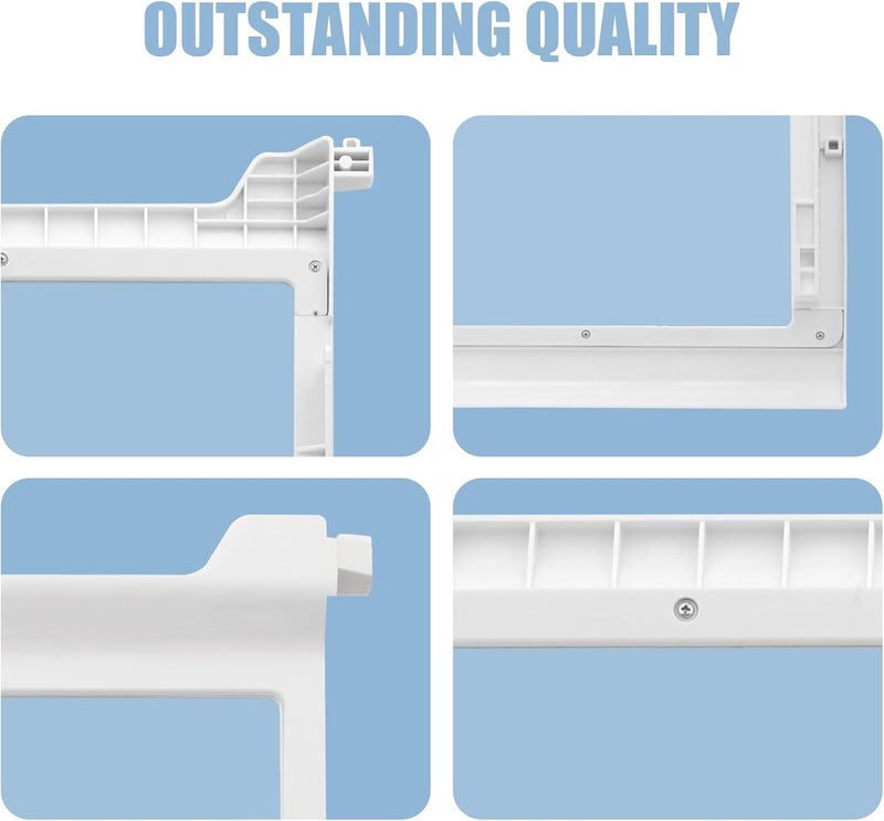 FBULWSEC WPW10276348 Refrigerator Glass Shelf Compatible With Whirlpool, Kenmore maytag, Amana, Crosley and more, Part Number: W10276348, AP6018411, PS11751713, 1557829, 2309524 - Image 5
